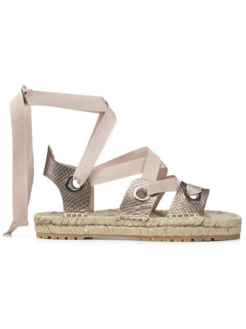 Donald J. Pliner Leather Esther Espadrille Sandal Size 9